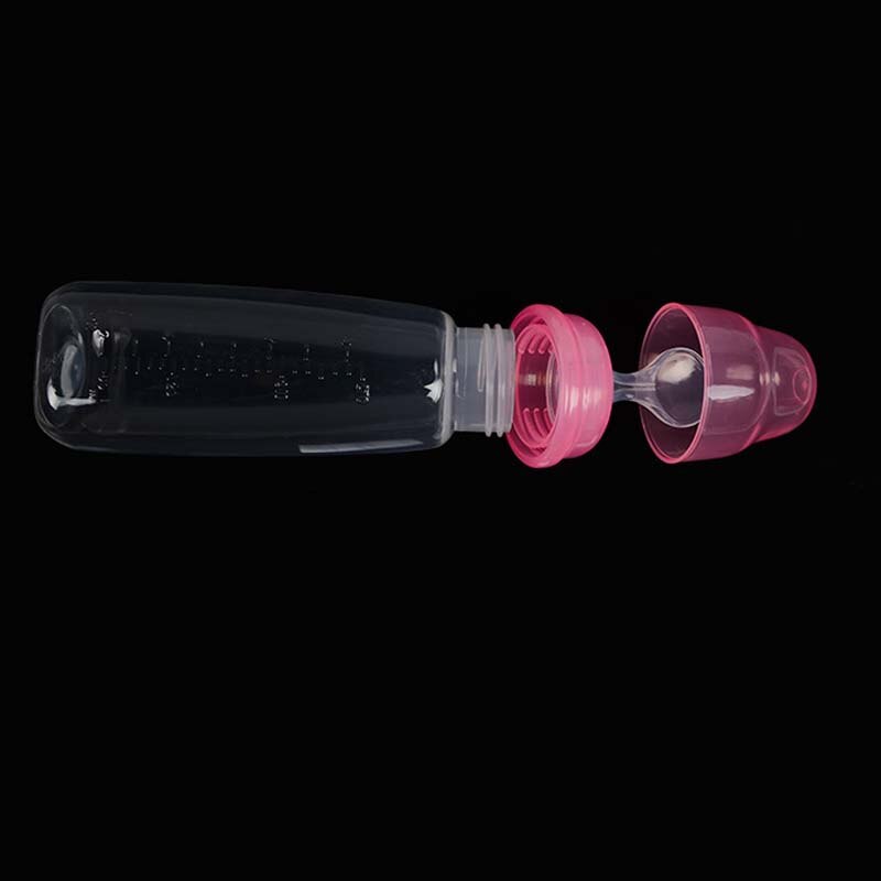 240ml spädbarn bebis småbarn mat flingor flaska medicin vatten matningssked pp pressa matartillbehör