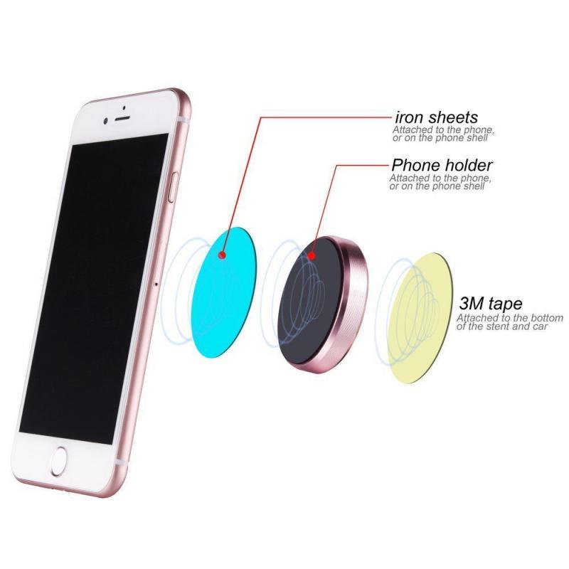 Soporte magnético de ventilación de aire para teléfono móvil, soporte de coche para teléfono móvil, soporte de montaje para IPhone X Xs Max Samsung