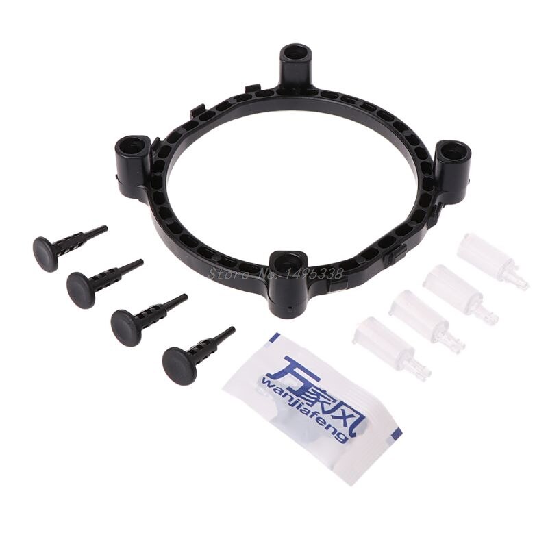 1PC Thermal Grease + 4 Heatpipe 130W Red CPU Cooler 3-Pin Fan Heatsink For Intel LGA2011 AMD AM2