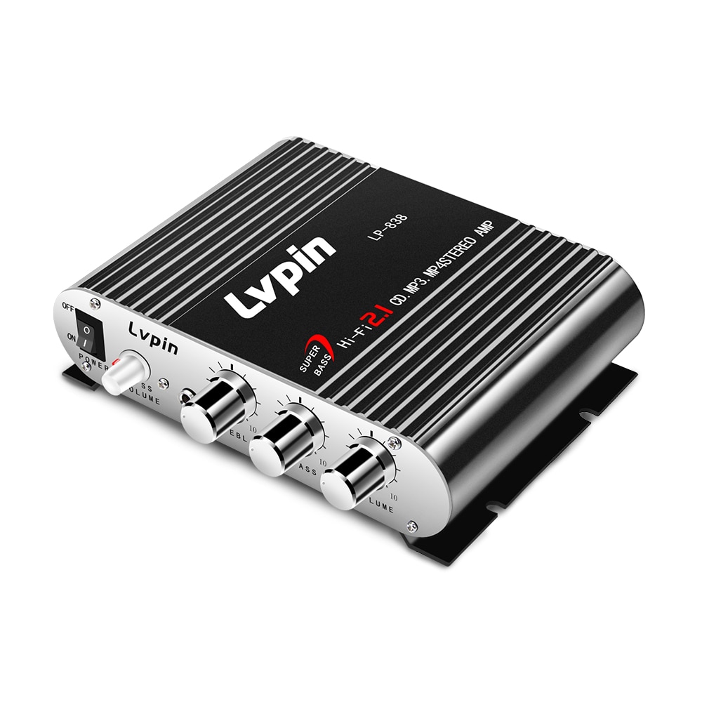 Nouveauté HIFI voiture stéréo Audio Durable haute puissance amplificateur Super basse fonction Subwoofer FM lecteur de Radio
