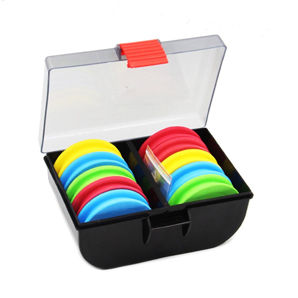 Devanadera de aparejo de espuma Eva, sistema de aparejo de Pesca en el mar, nuevos accesorios de herramientas de aparejos de Pesca Iscas, 20 unids/caja