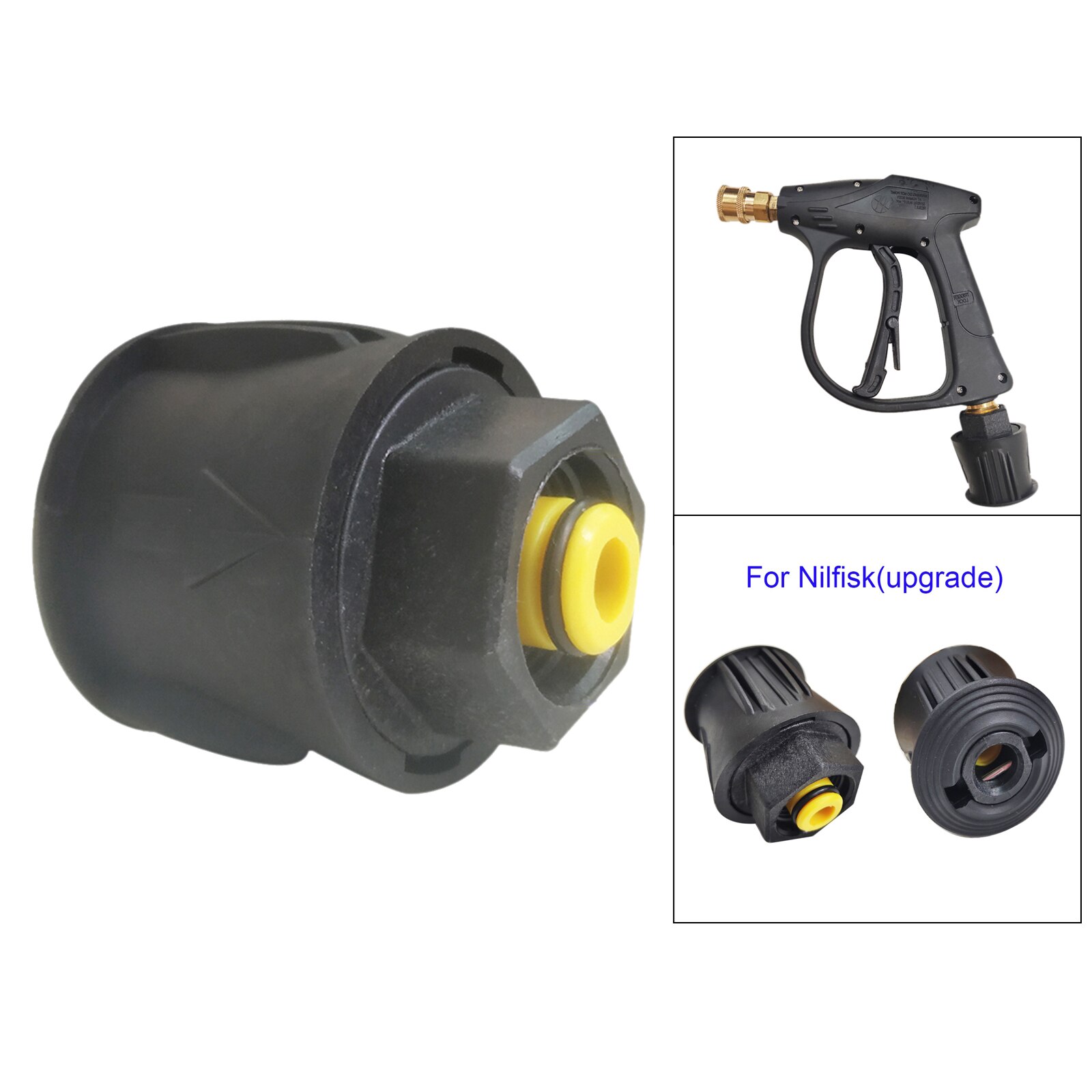 Pressure Washer Hose Adapter Connector Converter Power Washer Outlet Fitting for Nilfisk Series Washer Hose Accessories