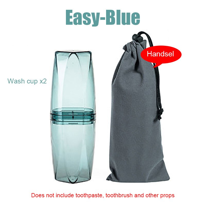 ONEUP Transparent Travel Wash Cup High Capacity Ba... – Grandado