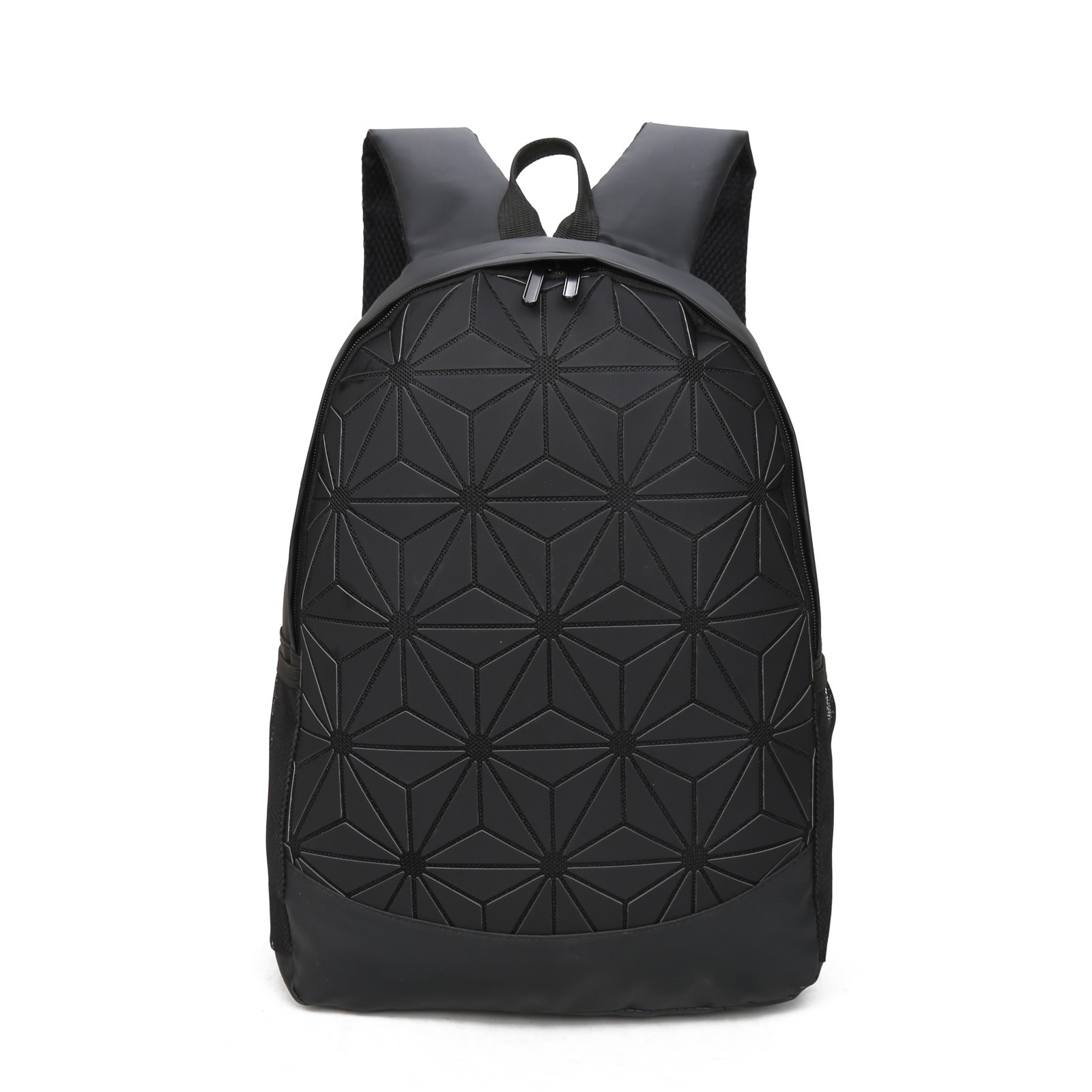 Oxford Cloth Package Geometry Diamond Solid Color Sports Bag Dazzling Backpack No Mark Mini Backpacks for Women