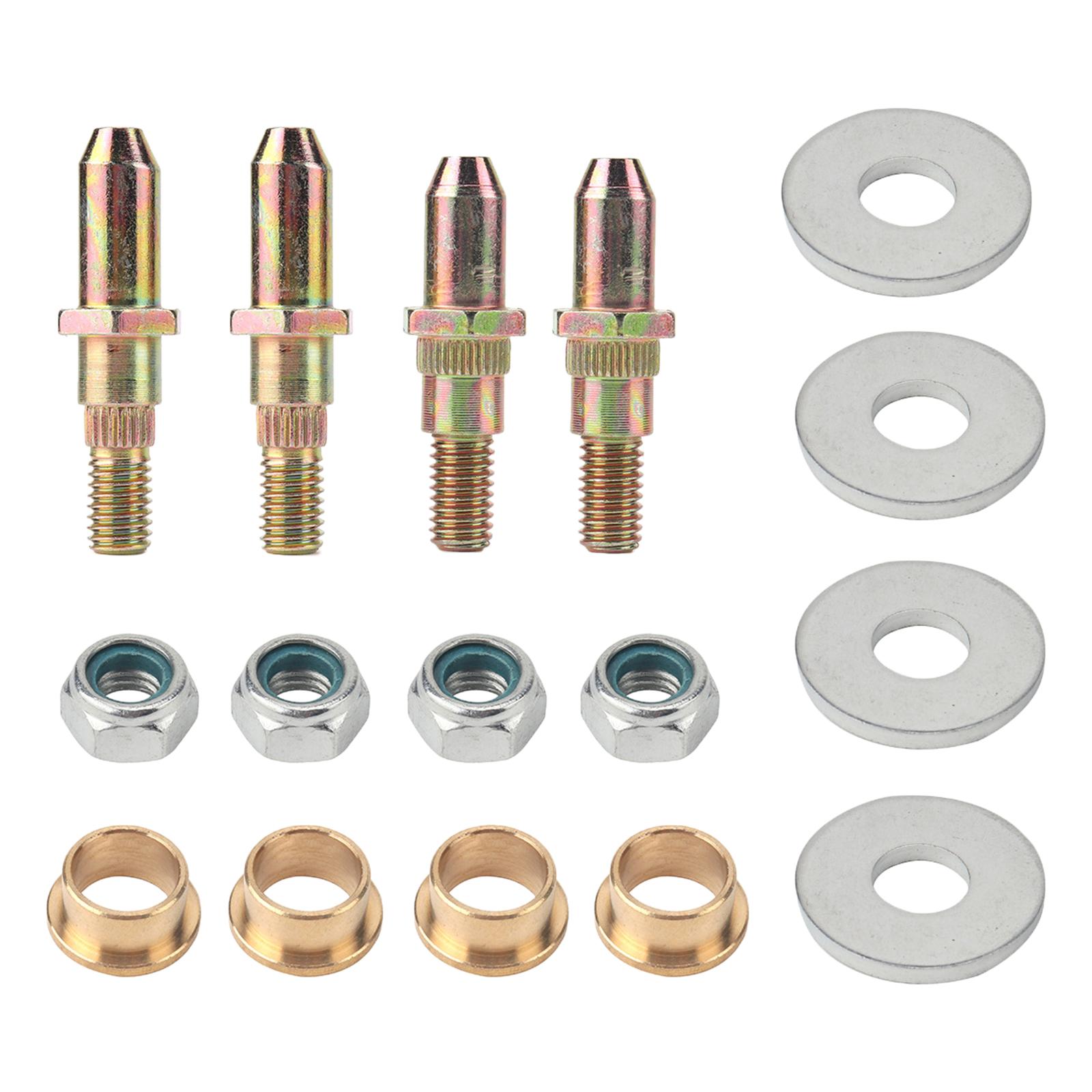 16x Car Door Hinge Pin and Bushing Kit 89025539 19299324 Ck99+ 38453 for GMC Sierra Yukon SUV Cars Truck