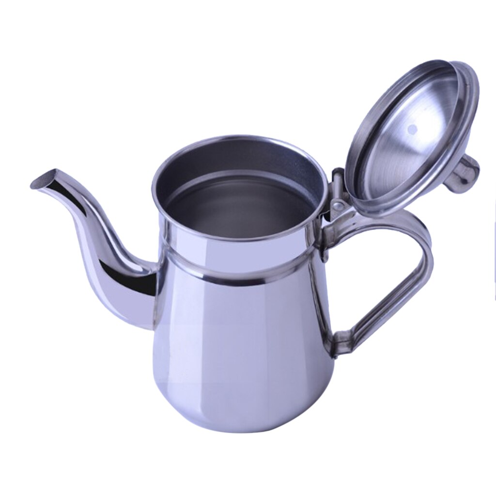 1.6 L Stainless Steel Gooseneck Kettle Drip Kettle Coffee Pot with Long Mouth