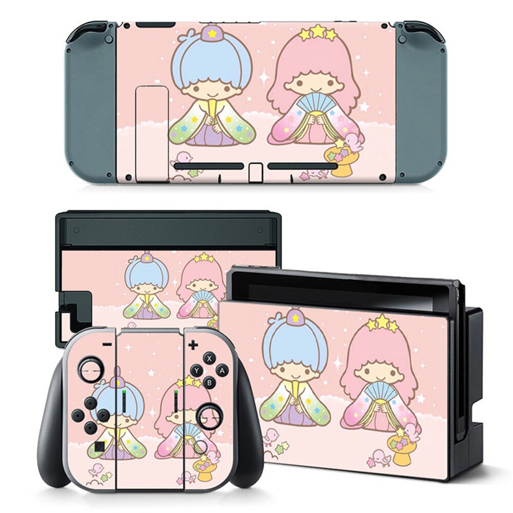 Autoadesivo Della Pelle Per Nintendo Switch di Console Joy-Con Autoadesivi Della Pelle Coperture Set Accessori: TN-switch-5180