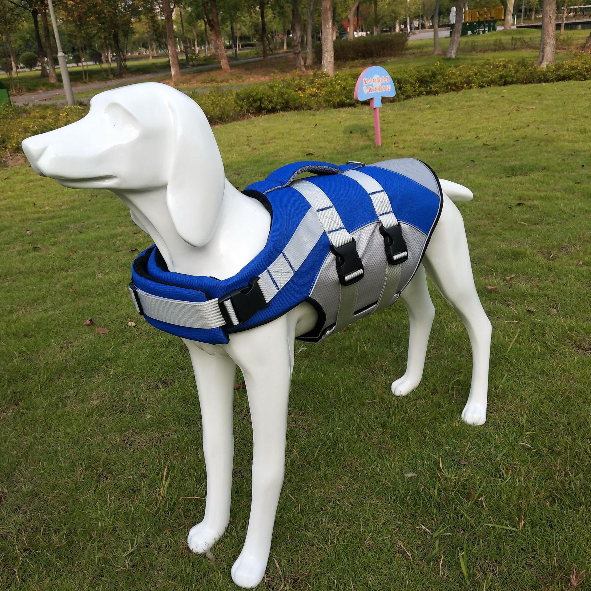 Qqqpet lemmikkiliivit ison koiran pelastusliivi vaatteet labradorinnoutaja koira surffaa uimaliivit kelluva puku turva s-xl
