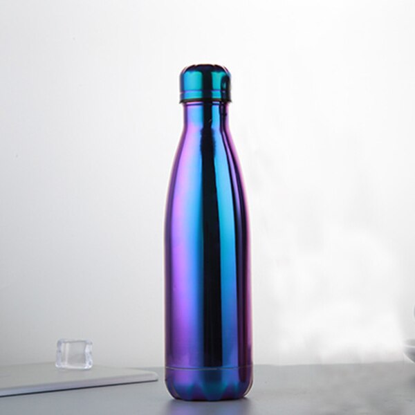 500 ml thermos vacuum flask Expansion bottle of water bottle coffee cup sports kettle vacuum flask electroplating bottle