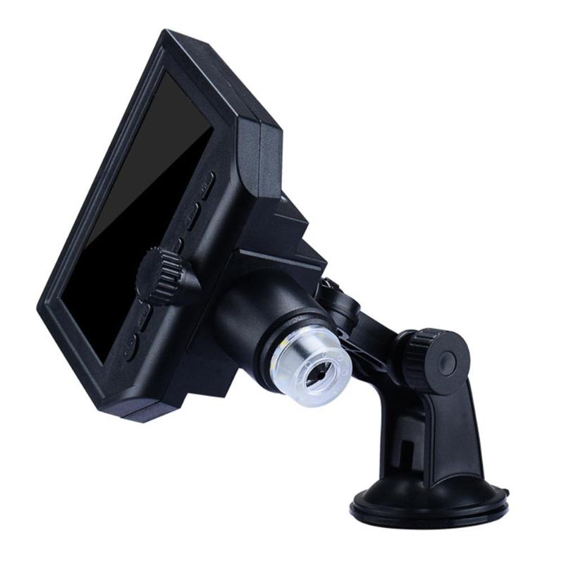 G600 600X Digital Microscope 4.3Inch HD OLED Display microscope with LED Light Soldering Microscope Phone Repair Magnifier