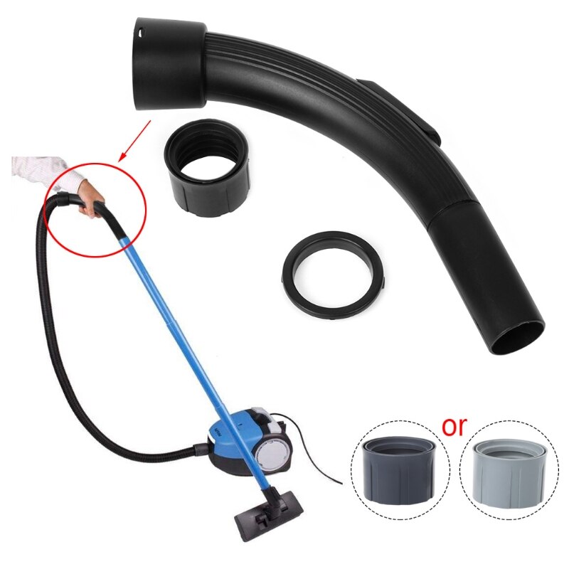 32mm Vacuum Cleaner Hose Handle Plastic Bent End Curved Filter Nozzle Spare Part A6HB
