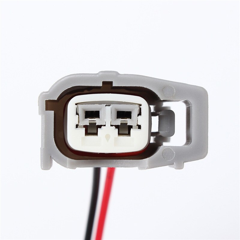 4Pcs For Toyota Auto Connector Female Fuel Injector Connector Electrical Plug Clip Pigtail Waterproof Terminals Plug Cable 2 Pin