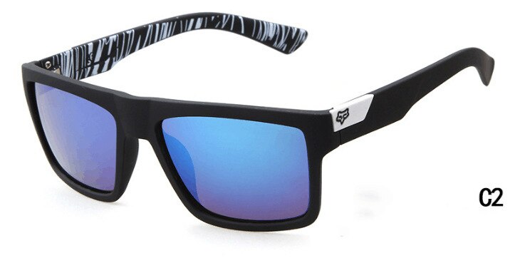 Klassische Quadrat Sonnenbrille Männer Frauen draussen Sport Bunte Gläser Goggle sonnenbrille UV400: 2