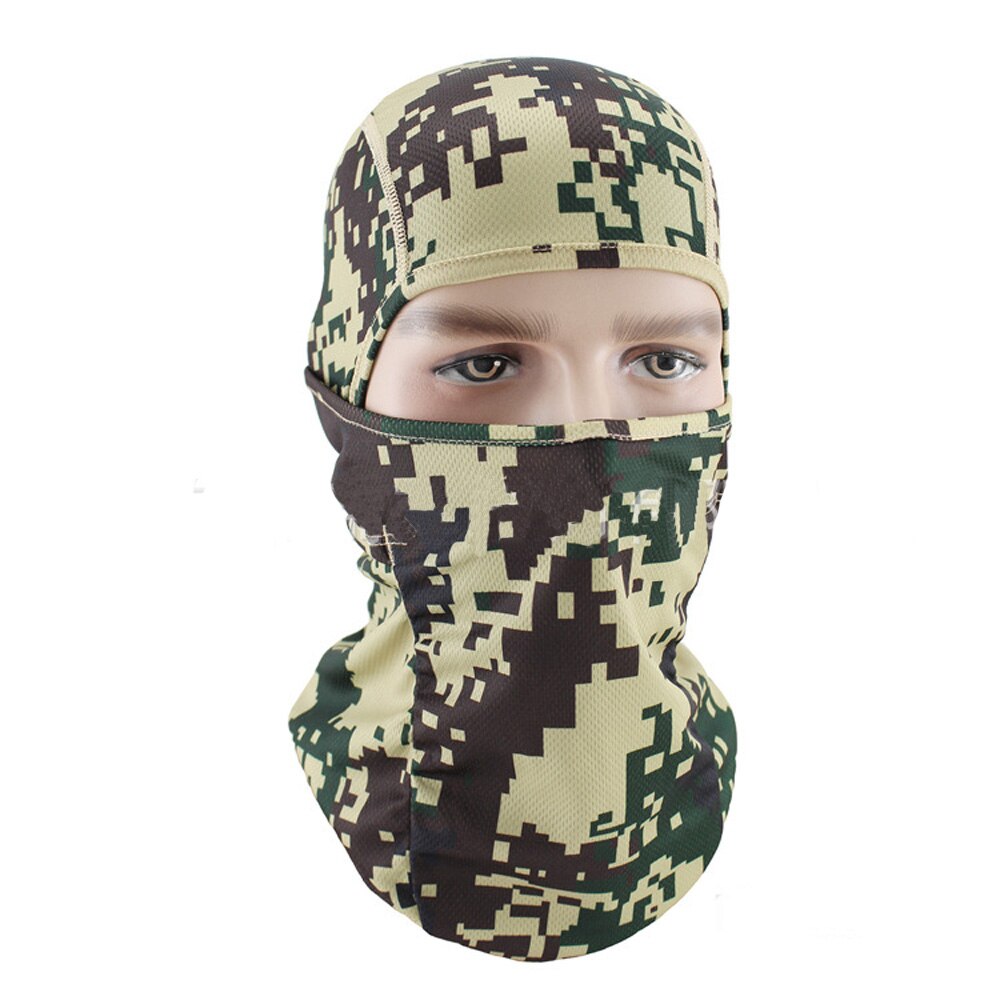 Zomer Ademend Motorfiets Gezichtsmasker Thermische Synthetische Zijde Ultra Dunne Fiets Ski Gezichtsmasker Balaclava Hoed: Model 6