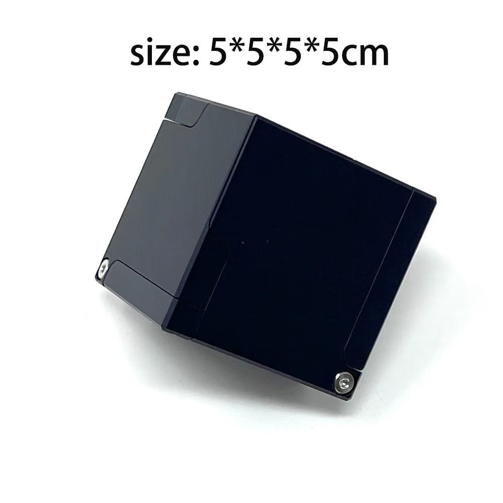 Kinetische Energie Ring Box Roterende Mechanische Vervorming Sieraden Doos Sieraden Opslag Display Houder Kubus Dozen Cool