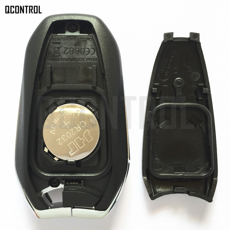 QCONTROL llave remota inteligente para Peugeot 208 308 508 3008 5008, viajero experto 434MHz sin llave-Go Open-Go 433,92 MHz
