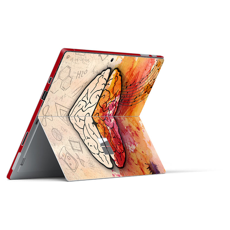 For Micro Surface Pro7 skin sticker for surface pro 7 Back Full Decal Tablet notebook vinyl Sticker: TN-surfacepro7-2006