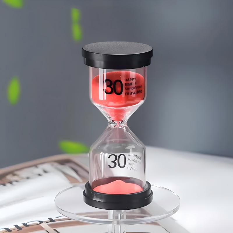 1/3/5/10/15/20/30/45/60 Zandloper Minuten Zandhorloge Zandglas Timer Klok Horloge Kinderen Sand Timer Uur Huisdecoratie: Rood / 1 min