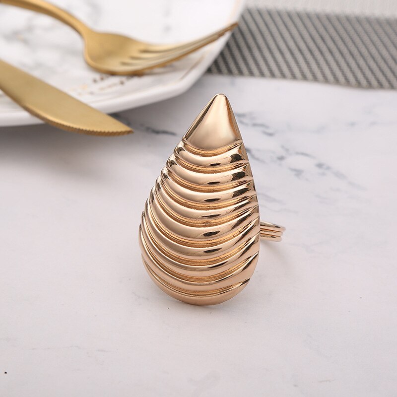 (10pcs/lot)5Styles Shell Napkin Rings Natural Shell Napkin Holders Coastal Beach House Table Decor