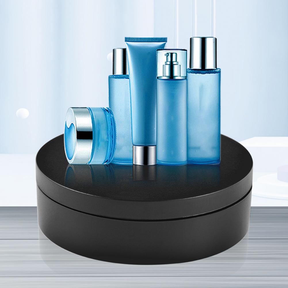 Rotating Turntable Compact Rotating Display Stand High Strength Large Bearing Capacity 12cm Electric Motorized Turntable