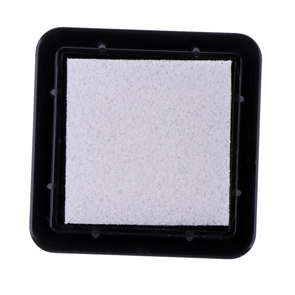10 Uds. Almohadilla de tinta seca sin colores en la esponja para sellos tela madera manualidades de papel
