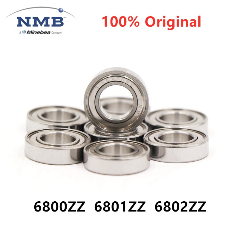 20 pièces d'origine NMB Minebea roulement à grande vitesse L-1910ZZ 10*19*5mm 6800ZZ L-2112KK 12*21*5mm 6801ZZ L-2415ZZ 15*24*5mm 6802ZZ