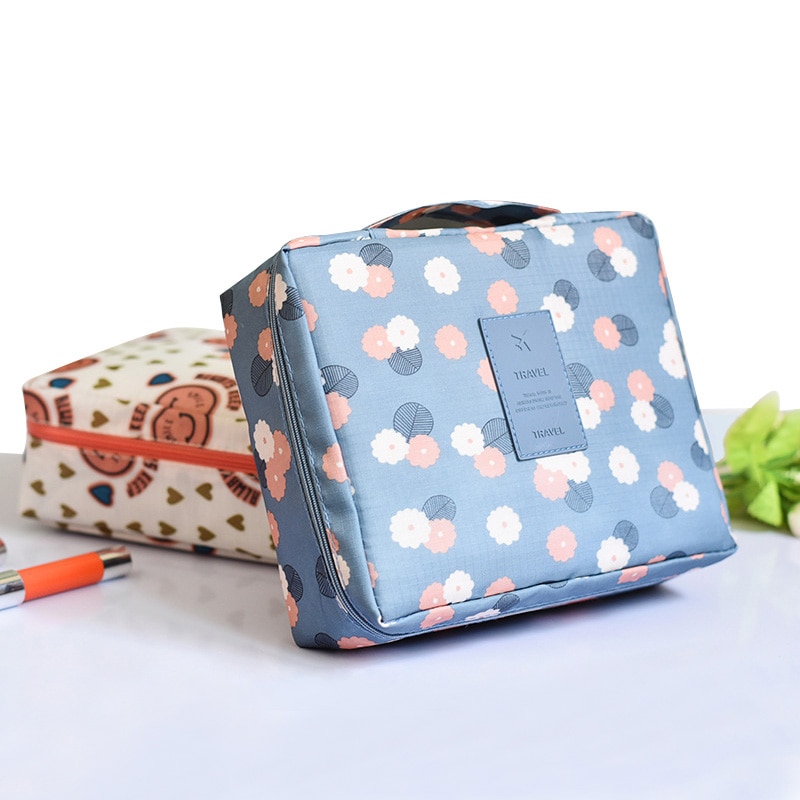 Cosmetische Tas Mode multifunctionele Oxford Reizen Opslag Make-Up Tas Mannen Vrouwen Draagbare Waterdichte Waszak 30