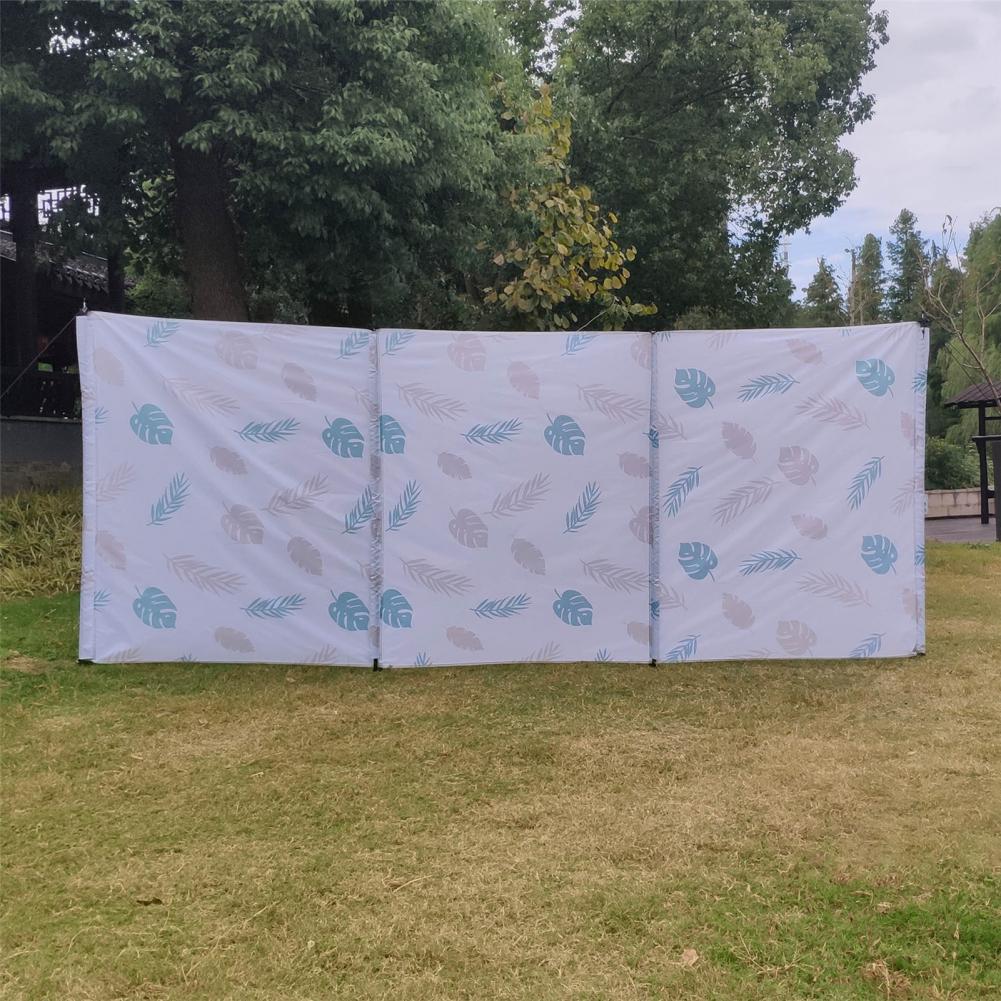 Multifunctional Sun Protection Beach Wind Screen Privacy Wind Screen Easy To Carry Double Fixed