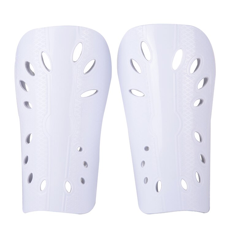 1 Pair Soft Light Football Shin Pads Soccer Guards Supporters Sports Leg Protector For Kids Adult Protective Gear Shin Guard: White / Adults and teens