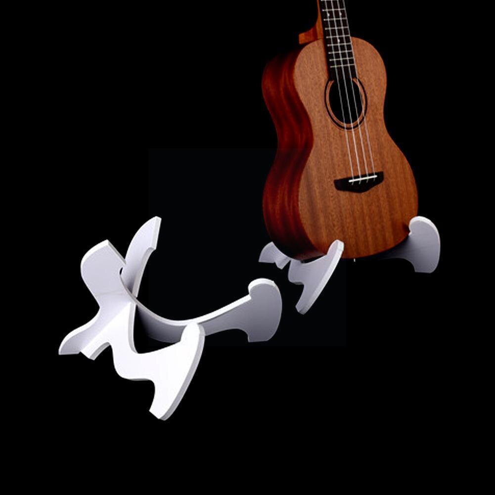 Accesorios de guitarra plegable de madera dura, bajo de PVC, Banjo plegable, accesorios de violín, soporte de mandolina, ukelele Holde