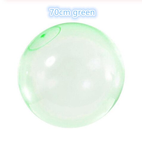 Magic Bubble Ball Blow Up Balloons Toy for Kids Adults Outdoor Funny Party Game 40CM/50CM/70CM: 70cm green