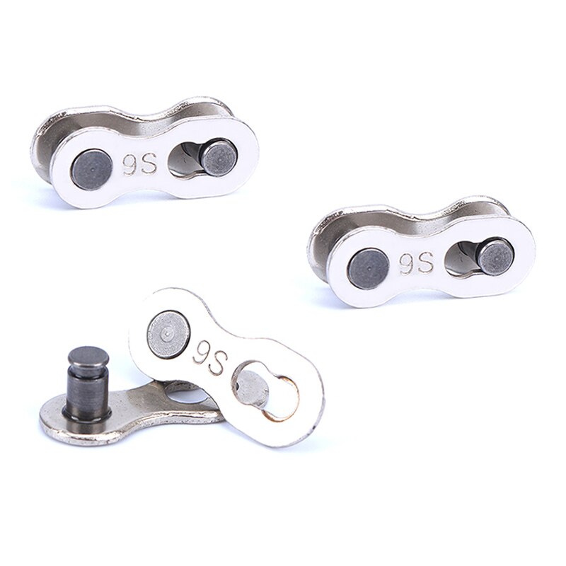 DUST 5 Pair MTB Road Bike Chain Magic Buckle Bike Chain Connector 6/7/8 9 10 Speed Quick Release Chain Buckle Link Joint