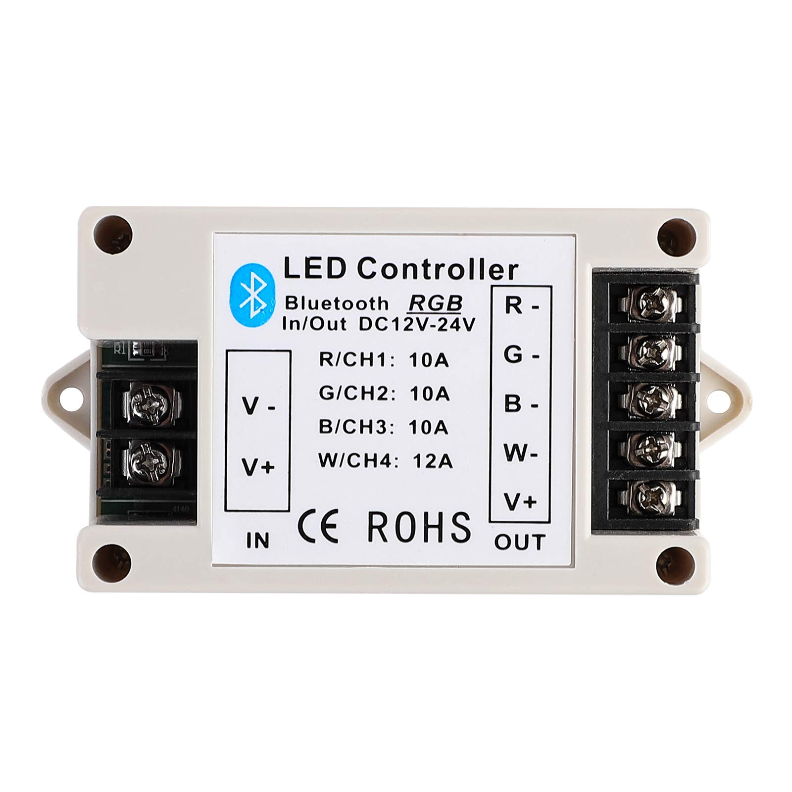 Bluetooth/RGB/RGBW led controlador BT inalámbrico para IOS/Android de tira Led Bluetooth 4,0 DC 12 V/24 V 24A