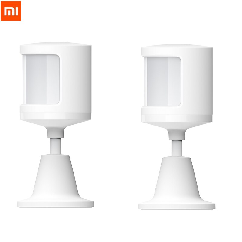 In Stock Xiaomi Mijia Human Body Sensor 2 via Android IOS Smart Body Movement Motion Sensor Connection For Smart Mi home App: 2pcs