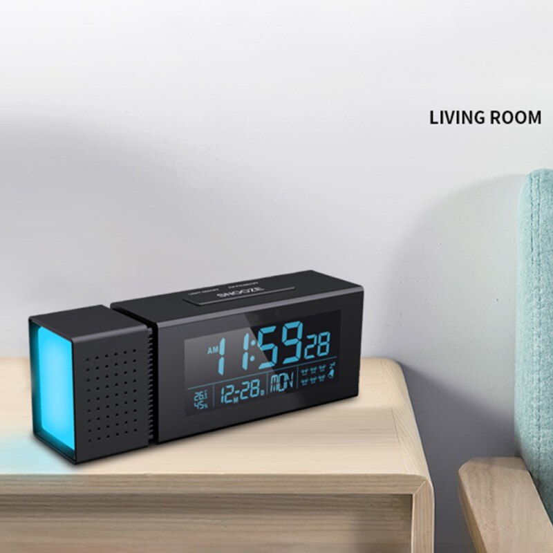 ♕s.Digital & Analog-Digital Clocks Function Color Alarm Digital Alarm Clock