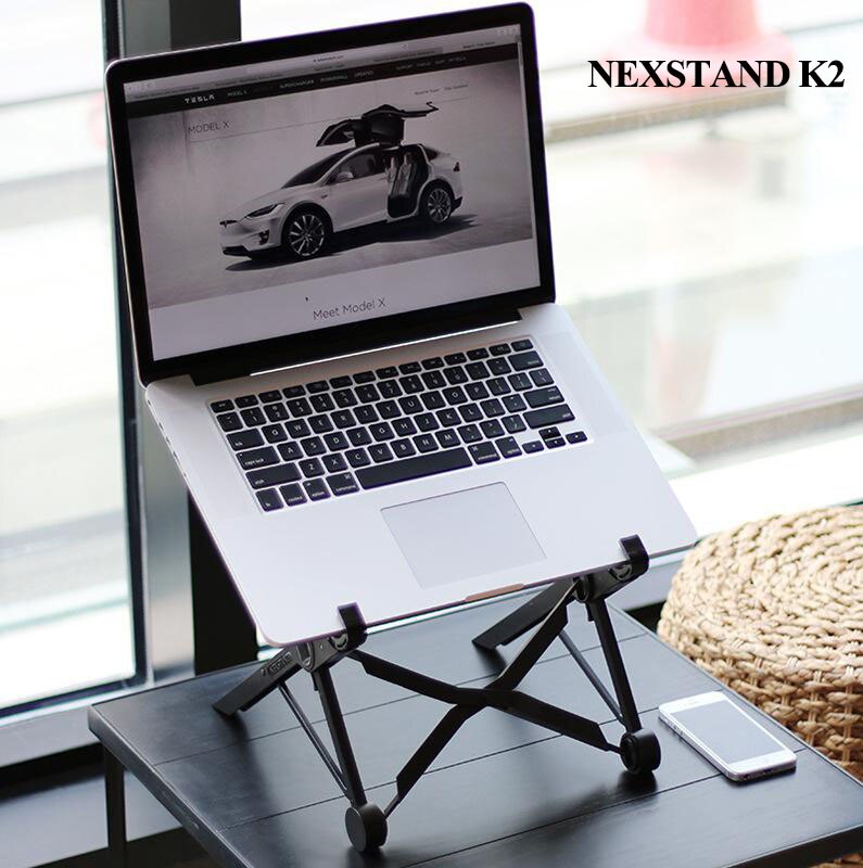 NEXSTAND K2 Laptop Stand Folding Portable Adjustable Notebook stand for Macbook Pro Laptop Office Laptop Accessories stand: K2