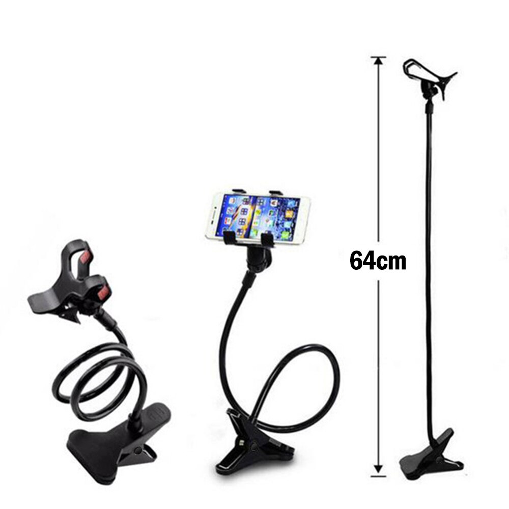 Universal Mobile Phone Holder Flexible Adjustable Cell Phone Clip Lazy Holder Home Bed Desktop Mount Bracket Smartphone Stand