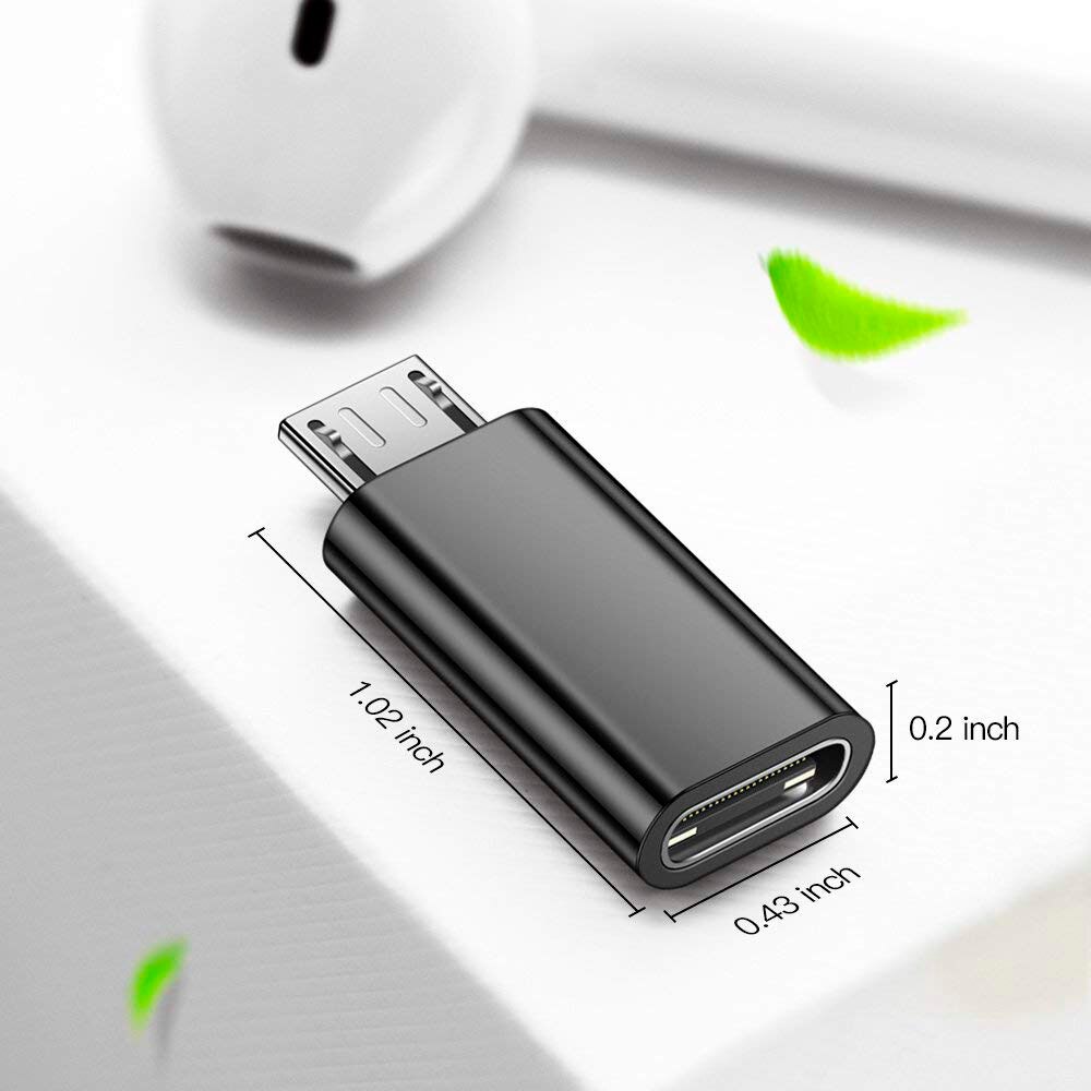 NYFundas 3 stücke usb c zu Mikro usb Adapter für Samsung Galaxis S7 S6 Rand Huawei honor 8x Xiaomi Redmi Hinweis 5 6 Profi 4 LG usbc kabel