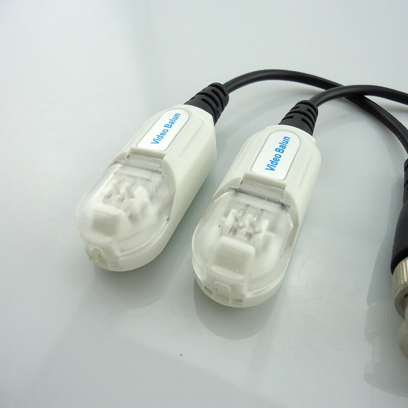 SSICON 10Pair 20Pieces CCTV Video Balun Twisted Passive Video Transceiver CCTV Passive BNC Video Balun to UTP Connector