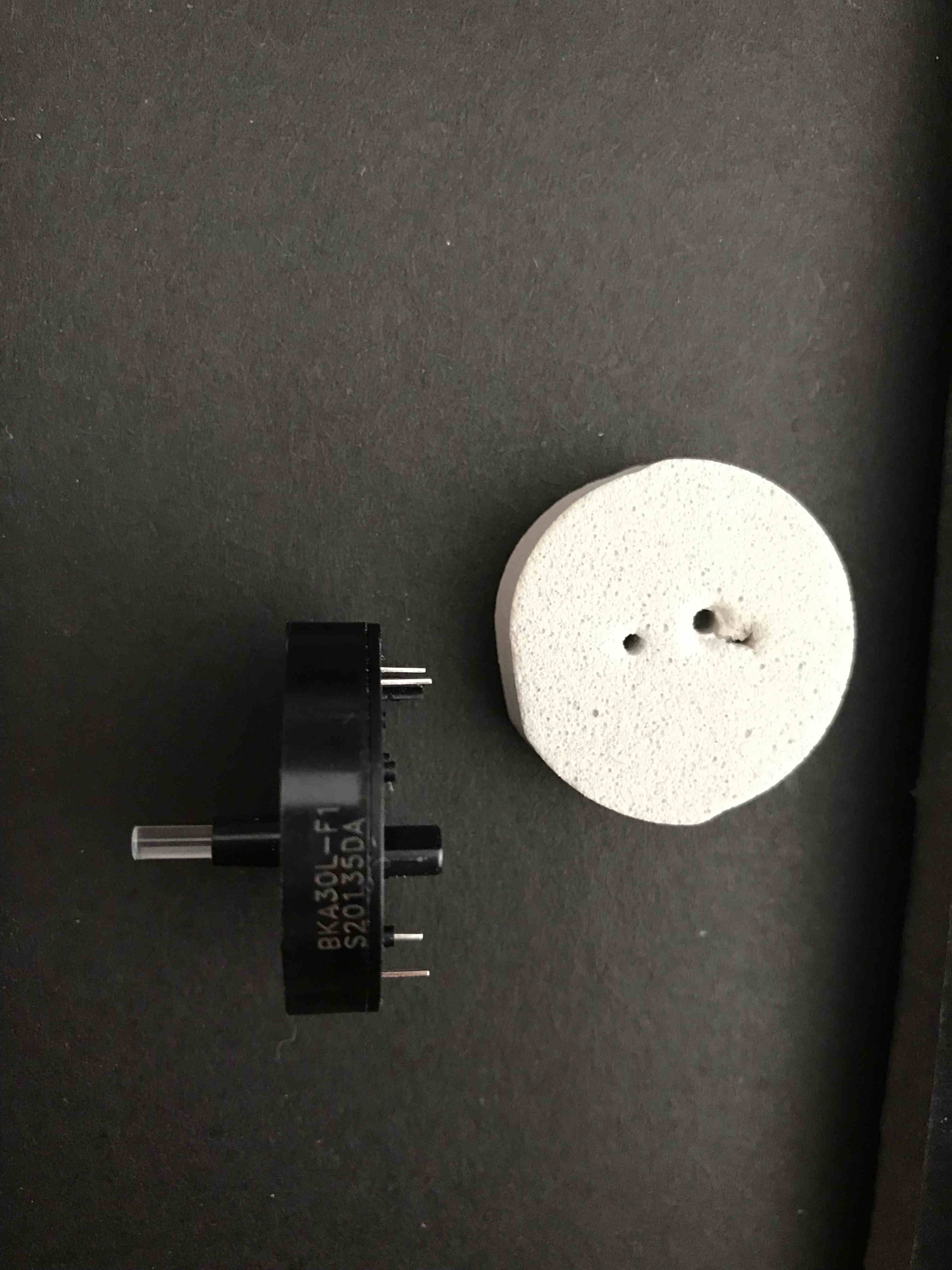 2 Stuks BKA30L-F1 Stappenmotor, Auto Instrument Stap Motor, Algemene VID23-01 Transparante As Lichtgeleider Micro Motor