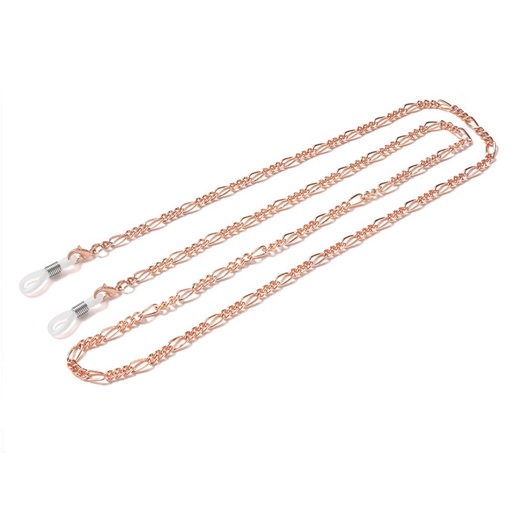 dla obu płci moda antypoślizgowy metalowy łańcuszek robić okularów uchwyt na okulary przeciwsłoneczne naszyjnik robić czytania okulary smycz okulary sznury uchwyt robić okularów