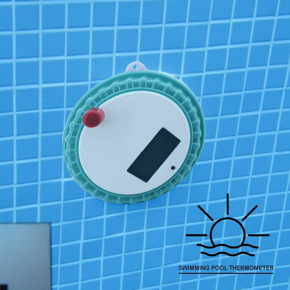 Wireless Swimming Pool Thermometer Waterproof Bathtub Temperature Gauge Meter Calendar Outside Sensor
