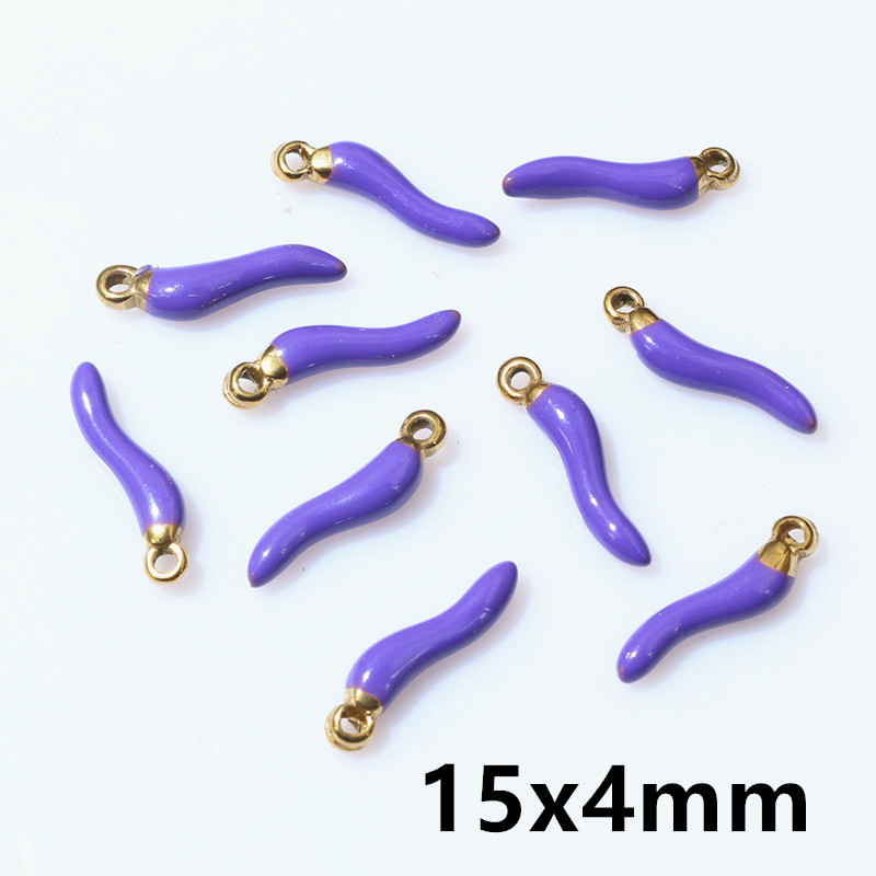 10 Stück Emaille Chili Pfeffer Reize Anhänger Multi Farben Für DIY Schmuck Herstellung Ohrringe Halskette Anhänger Zubehör Ergebnisse
