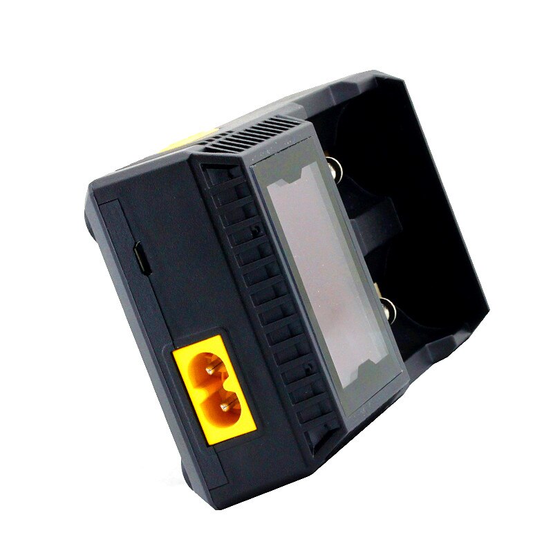 Cargadores de tableta D2S con pantalla LCD Universal, cargador de batería VC2 para 10440/16340/14500/14650/17670/18350/18500/18650