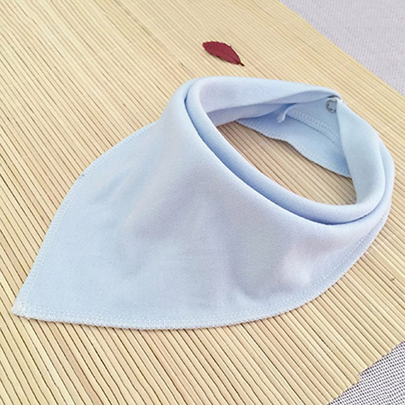 1pc Baby Spucktücher Baumwolle Bandana Fütterung Kittel Baby Lätzchen Karikatur Speichel Handtuch neugeboren Schal Zubehör: Blau