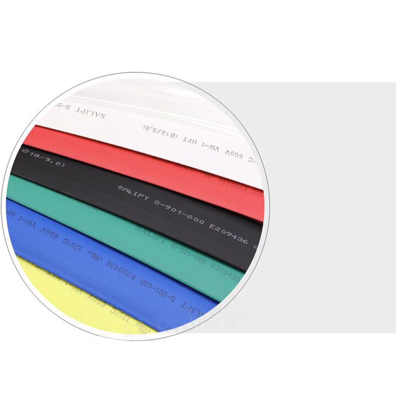 1meters 2:1 Ratio 40mm Heat Shrinkable Tubing Tube Shrinkage Tube Heat Shrink Tubes white/red/green/blue/Transparent/yellow