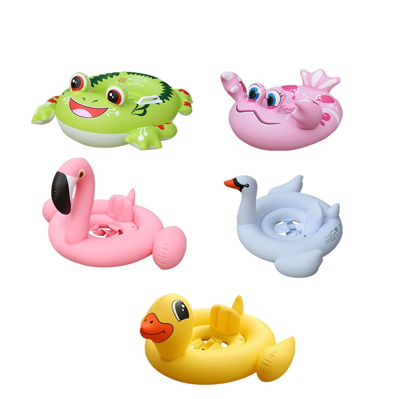 Baby Zwemmen Ring Dount Seat Opblaasbare Flamingo Zwaan Zwembad Float Baby Zomer Water Fun Zwembad Speelgoed Kinderen Zwemmen in de zwembad