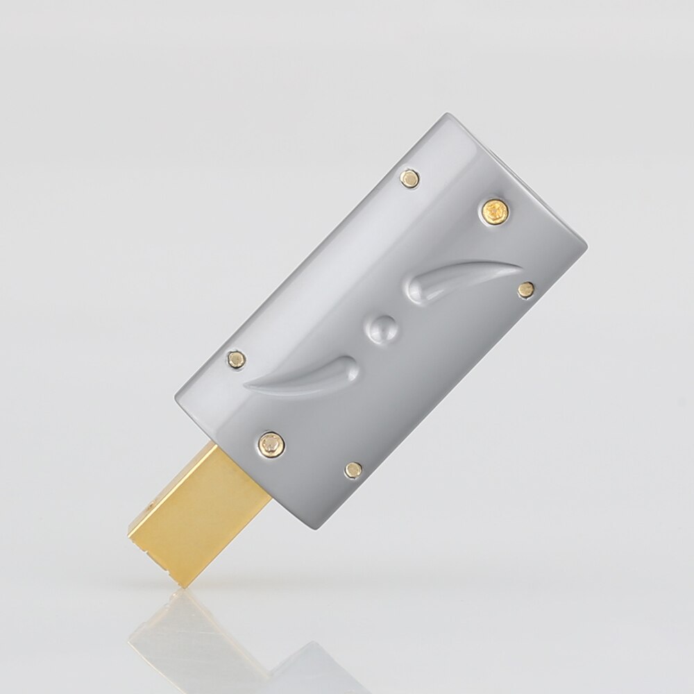 Viborg Hi-End 24K Vergulde USB2.0 Plug Usb Een, usb B Connector Diy Hi Fi Usb Kabel: UB201