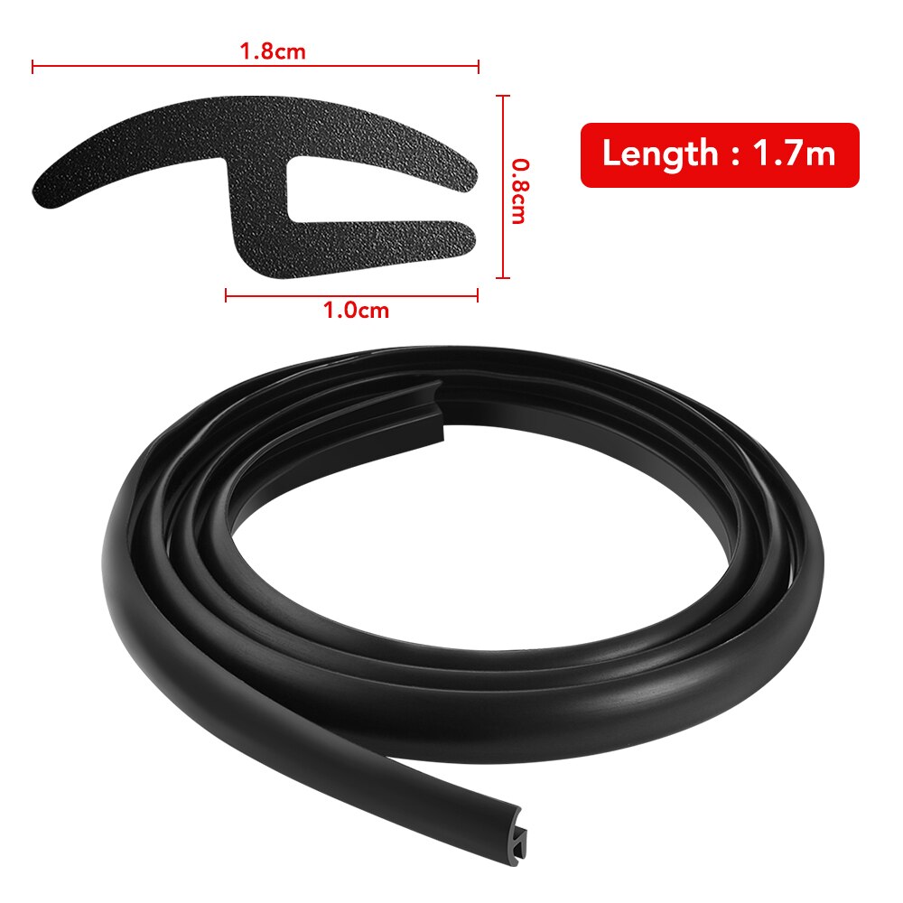 Afdichting Rubber Voor Auto Voorruit Panel Seal Strip Voor Subaru Forester Peugeot 3008 4008 Lada Xray Alfa Romeo stelvio: Default Title