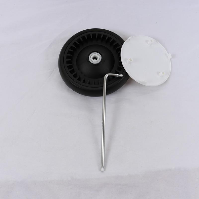 BABYYOYA Baby Strollers Front Wheels Pushchair Back Rubber Wheel Kids Yoya Pram Stroller Accessories For Carriage with tools: 1pcs back wheel